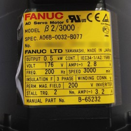 A06B-0032-B077 Fanuc AC Servo Motor B2/3000 New And Original