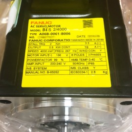 A06B-0061-B006 Fanuc AC Servo Motor BiS 2/4000 New And Original