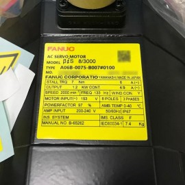 A06B-0075-B007#0100 Fanuc AC Servo Motor BiS 8/3000 New And Original