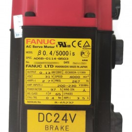 A06B-0114-B503 Fanuc AC Servo Motor B 0.4/5000is New And Original