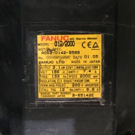 A06B-0142-B588 Fanuc AC Servo Motor a12/2000 Used