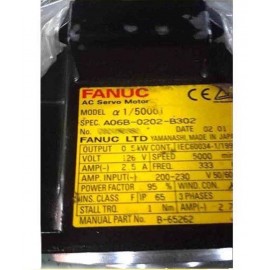 A06B-0202-B302 Fanuc AC Servo Motor a1/5000i Used
