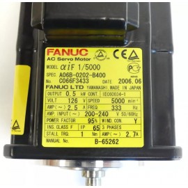A06B-0202-B400 Fanuc AC Servo Motor aiF 1/5000 New And Original