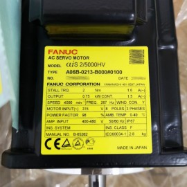 A06B-0213-B000#0100 Fanuc AC Servo Motor aiS 2/5000HV New And Original