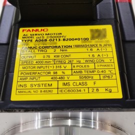 A06B-0213-B200#0100 Fanuc AC Servo Motor aiS 2/5000HV New And Original