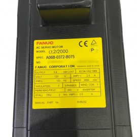 A06B-0372-B075 Fanuc AC Servo Motor a2/2000 New And Original