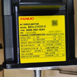 A06B-2061-B303 Fanuc AC Servo Motor BiSc2/4000-B New And Original