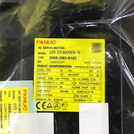 A06B-2083-B103 Fanuc AC Servo Motor BiS 22/3000HV-B New And Original