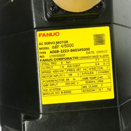 A06B-2223-B605#S000 Fanuc AC Servo Motor aiF 4/5000 New And Original