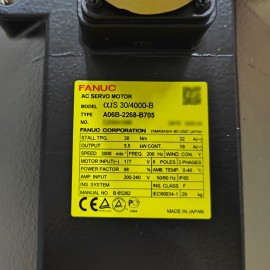 A06B-2268-B705 Fanuc AC Servo Motor aiS 30/4000-B New And Original