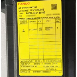 A06B-2401-B105 Fanuc AC Servo Motor aiI 0.5/10000-B New And Original