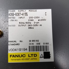 A06B-6087-H155 Fanuc Power Supply Module Used