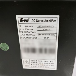 HSV-180US-075 HUAZHONG CNC AC Servo Amplifier 31.4A New And Original