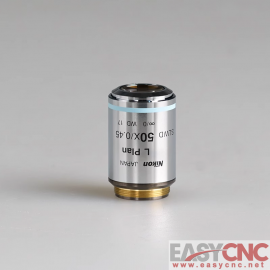 Nikon L Plan 50x/0.45 SLWD Microscope Objective USED
