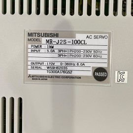 MR-J2S-100CL Mitsubishi AC Servo Drive New And Original