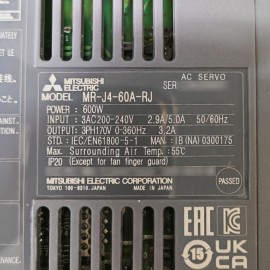 MR-J4-60A-RJ Mitsubishi AC Servo Drive New And Original