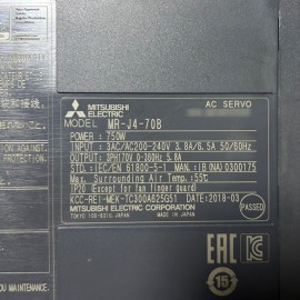 MR-J4-70B Mitsubishi AC Servo Drive Used