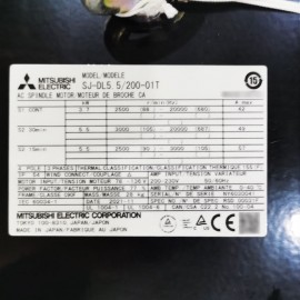 SJ-DL5.5/200-01T Mitsubishi AC Spindle Motor New And Original